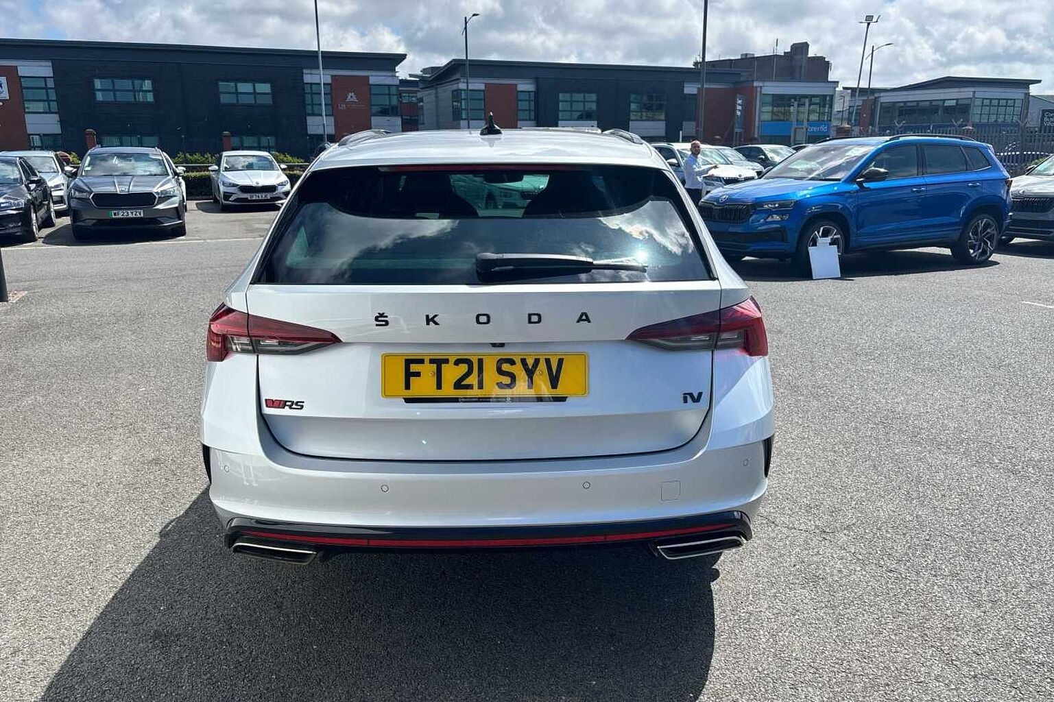 SKODA OCTAVIA 1.4 TSI iV vRS 5dr DSG